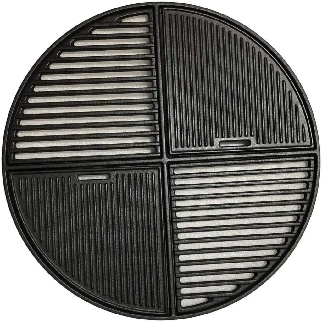 Grille en fonte 57,1 cm pour barbecues à charbon compatible Weber, SnS, Recteq