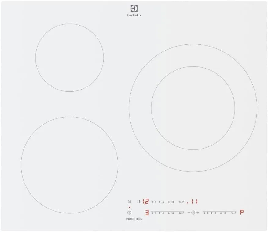 modèle LIT60342CW, La Table De Cuisson À Induction 59cm 3 Feux 7350w - LIT60342CW