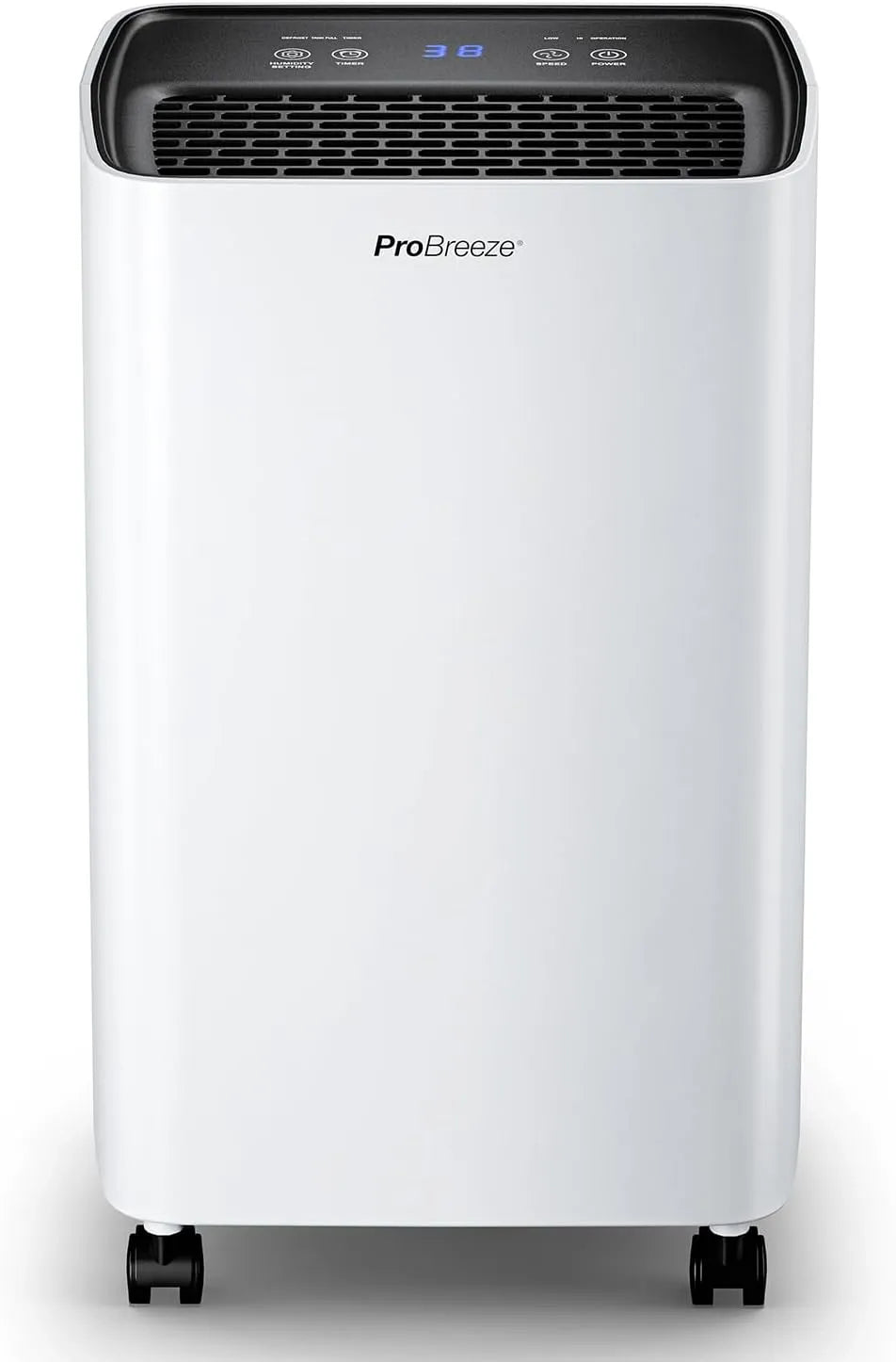Sèche-linge 6L, jour 24h, 6 L, portable, minuteur, silencieux, Pro Breeze Déshumidificateur d Air 6L, Éliminateur de Moisissure Noire, Absorbeur