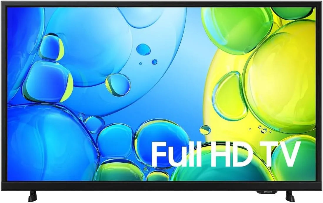 Samsung F6005 Smart TV, 32 pouces, téléviseur, 4K UHD, HDR, Full HD, Son avec OTS Lite, Plus de 500 canaux TV Plus et Vos données protégées Knox