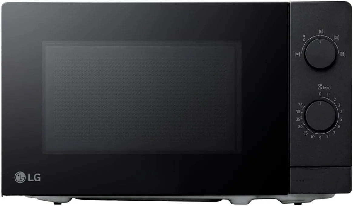 LG MS2082H Micro-ondes, 20 L, 700 W, verrouillage, décongélation, four micro-ondes, blanc, 5 niveaux de puissance, facile à nettoyer, sécurité enfant