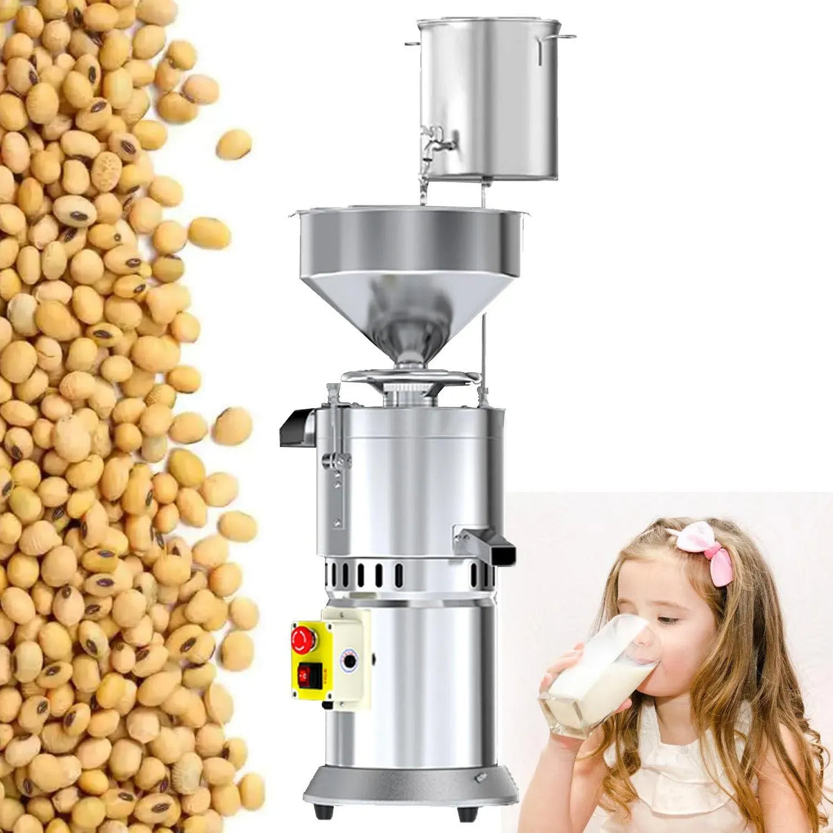 Machine à Lait, Filtre, machine à lait végétal et lait de noix, professionnel, acier inoxydable