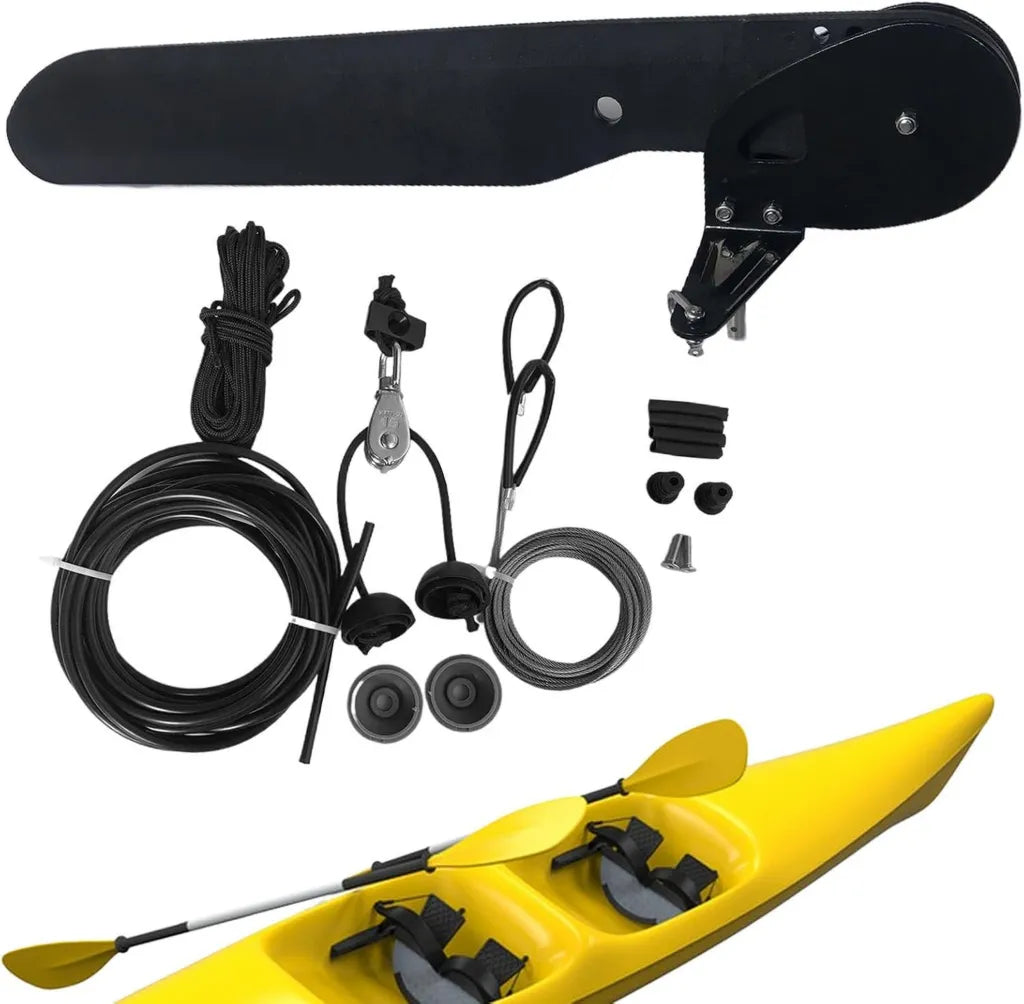 Gouvernail de kayak de haute précision pour pêche et loisirs