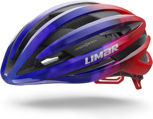 Casque Vélo Limar Air Pro Vintage Bleu/Rouge Taille L Unisexe