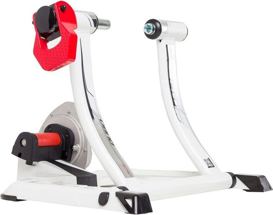 Entraîneur Domestique Elite Qubo Power Fluid, Argent/Blanc