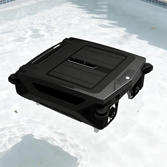 Robot de Nettoyage pour Piscine sans Fil avec Charge Double et Navigation Intelligente