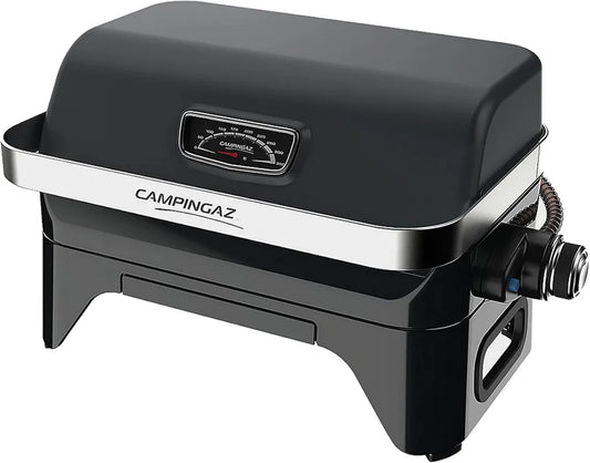 Gril de table portable Campingaz Attitude2go CV avec couvercle et grille en fonte