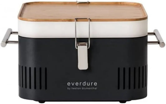 Barbecue au Charbon de Bois Portable Everdure Cube Graphite