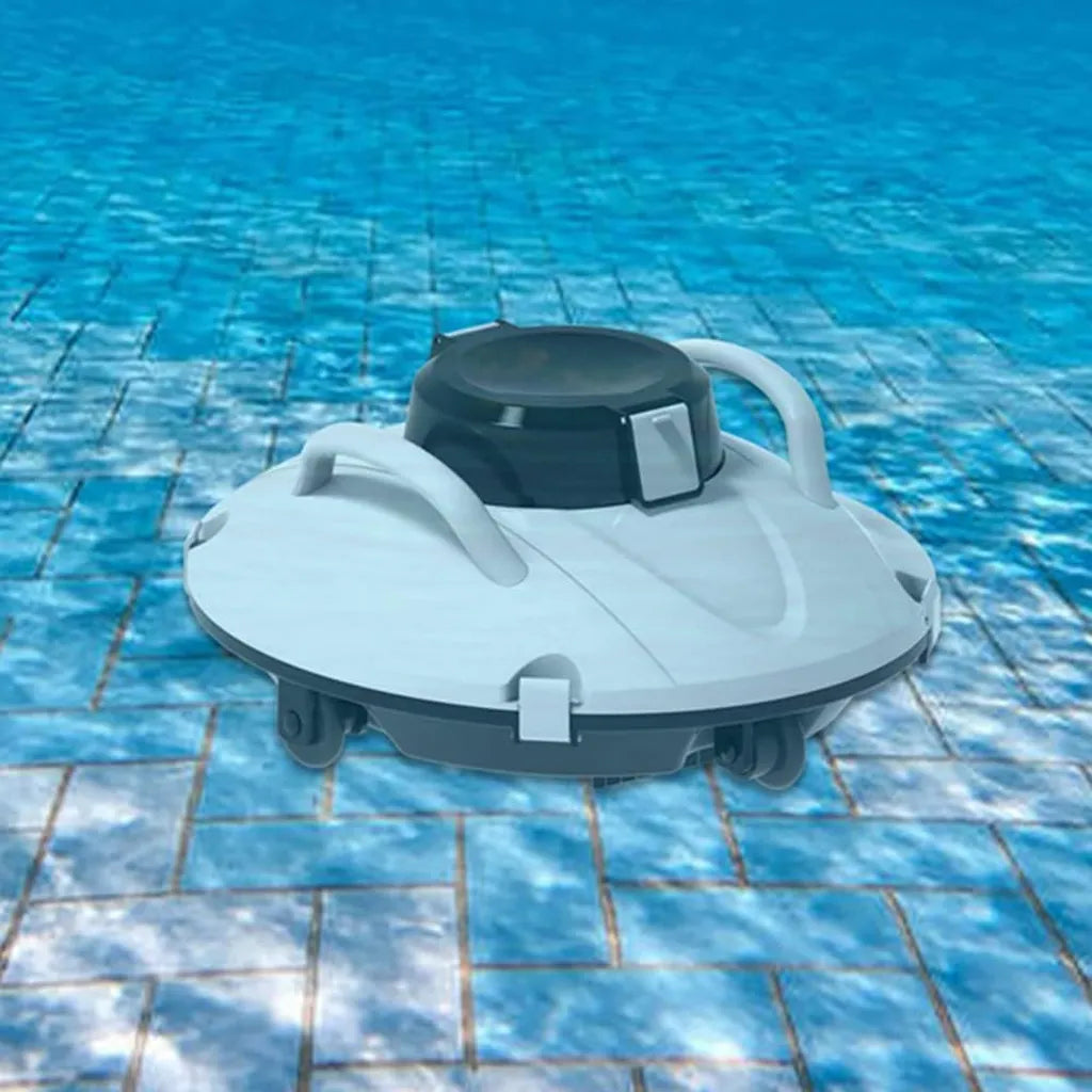 Aspirateur automatique sans fil pour piscines, 90 minutes d'autonomie, pour surfaces jusqu'à 550 m²