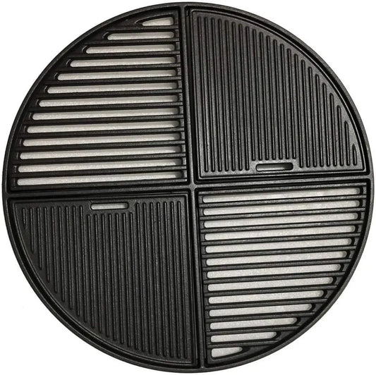 Grille en fonte 57,1 cm pour barbecues à charbon compatible Weber, SnS, Recteq