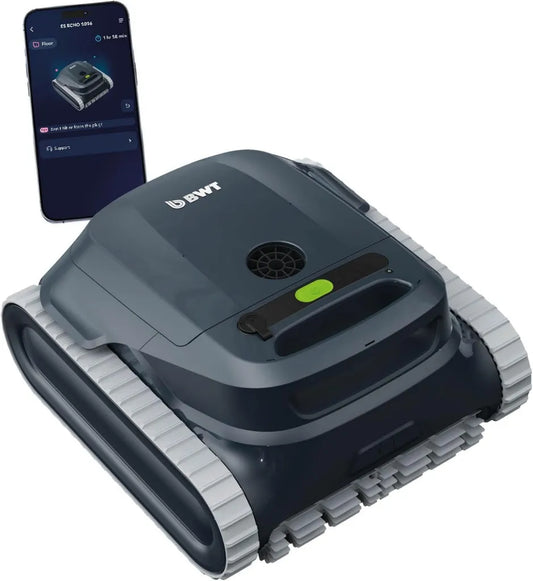 Robot de piscine BWT ES Echo avec contrôle par application et batterie interchangeable