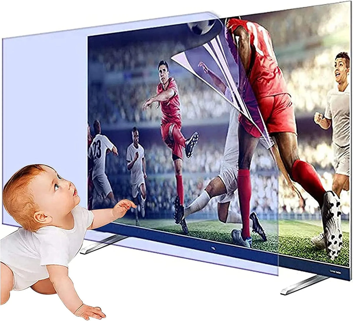 Smart TV, 48 pouces, 1056 x 596 mm, 1056 × 596, téléviseur, écran LCD, Soulage la Fatigue oculaire, Film Protecteur d'écran antireflet HD pour