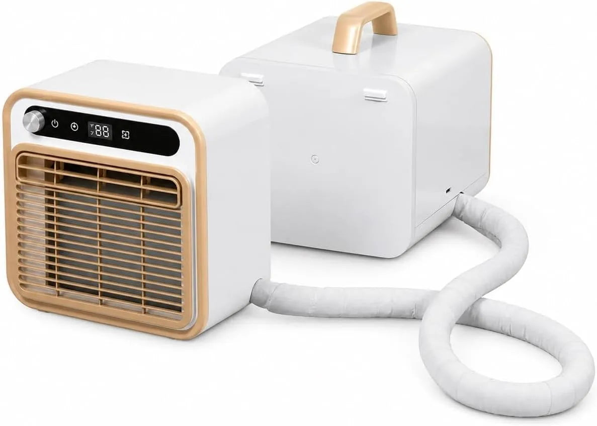 Climatiseur 12H 130m3, 130 m3/h, portable, minuteur, application, silencieux, h flux d'air, installation de bricolage pour la maison, bure