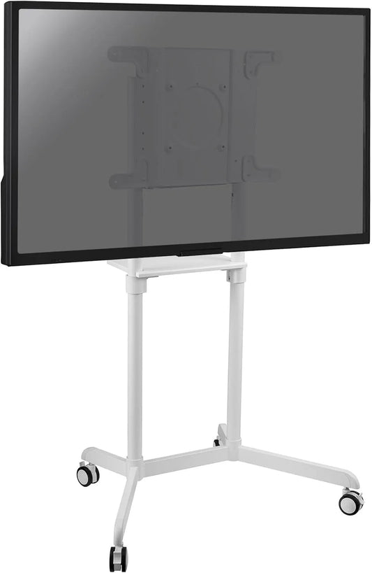 Samsung Meuble TV, 37 pouces, roulettes de déplacement, blanc, Compatible Flip® et Microsoft Surface Hub® 2s, 030-3001, pour écran 37'-70', KIMEx
