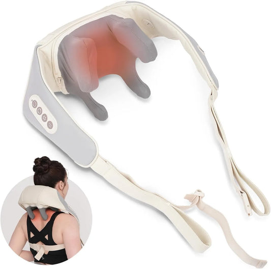 masseur, effet 3D, fonction chauffante, pour le cou et les épaules