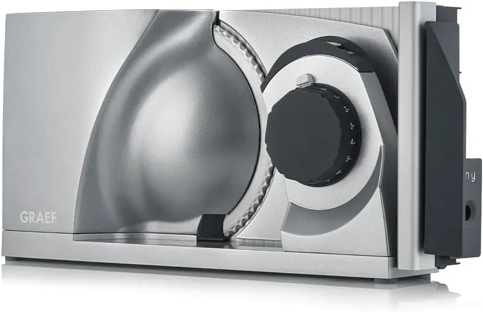 GRAEF MT1000 compacte, MYtiny, lame dentelée Ø170 mm, épaisseur de coupe 0-15 mm, Trancheuse universelle pliable, Made in Germany