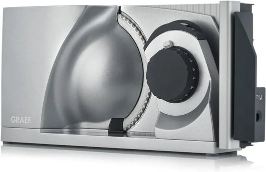 GRAEF MT1000 compacte, MYtiny, lame dentelée Ø170 mm, épaisseur de coupe 0-15 mm, Trancheuse universelle pliable, Made in Germany