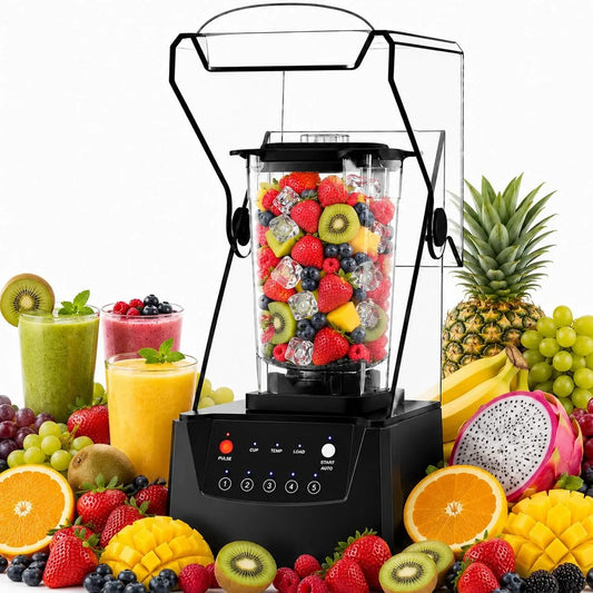 Blender, 2200 W, 5 programmes, professionnel, 17 000 TR/Min