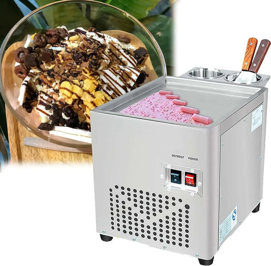 Machine à CrèMe, pour La CrèMe GlacéE RouléE Maison。