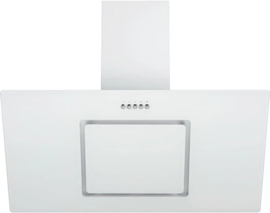 Respekta CH22010/90WBZ Hotte aspirante, 90 cm, 62 dB, hotte de cuisine, blanc, 54, Hotte sans tête Respekta, Fonction d'extraction et de recyclage