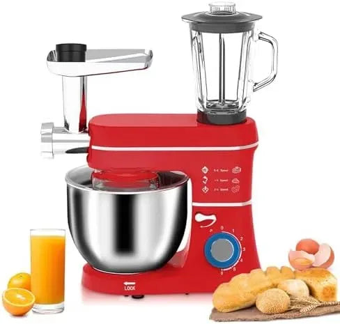 Accessoire pour appareil, 10 L, acier inoxydable, Robot pâtissier 5 en 1 avec tête inclinable à 6 Vitesses, Appareils pour la Maison connectée