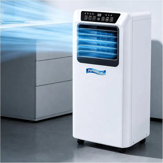 Climatiseur, appareil de climatisation, fonction chauffante, 3-en-1 avec déshumidification et Ventilation 7000BTU