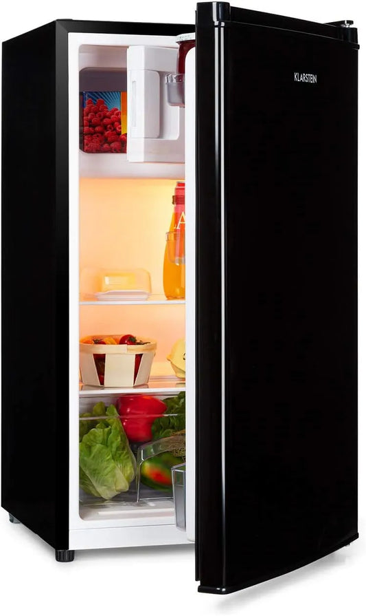 Klarstein Congélateur, 80 L, armoire congélateur, 2 clayettes en verre, 3 compartiments de porte, bac à légumes, KLARSTEIN Cool Cousin - Combiné