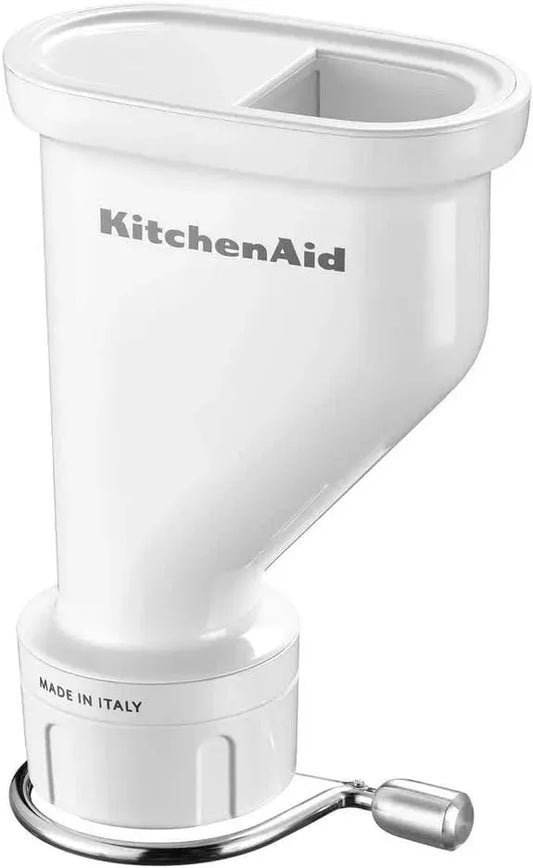 KitchenAid 5KSMPEXTA Machine à pâtes, machine à nouilles, acier inoxydable, 6 Emporte Pièces