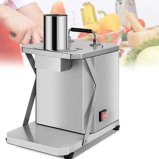 Trancheuse Électrique, Coupe-Légumes Électrique, Coupe-Légumes Professionnel 200 W, Râpe-Légumes Électrique, Coupe-Légumes Électrique en Acier