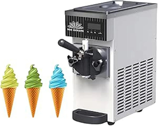 MilkWhite-ZB-BQL68 Machine à glace, machine à glace et sorbet, pâtisserie, écran LCD, professionnel, restaurant, pour restaurants et pâtisseries
