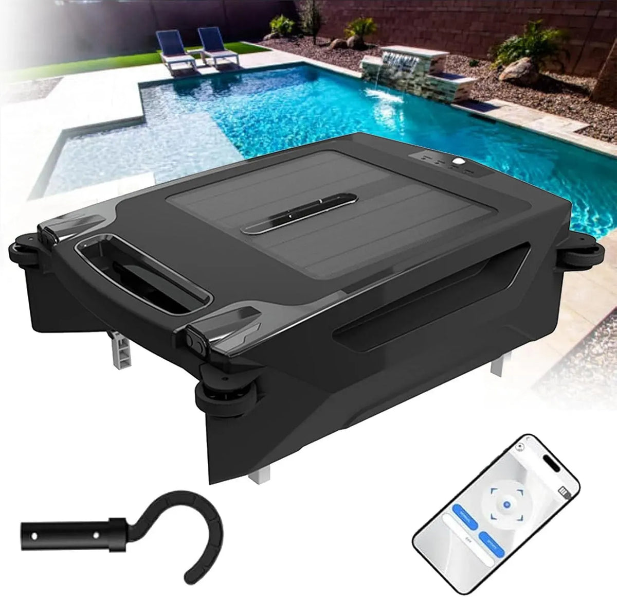 robot nettoyeur de piscine, application, pour piscines hors sol