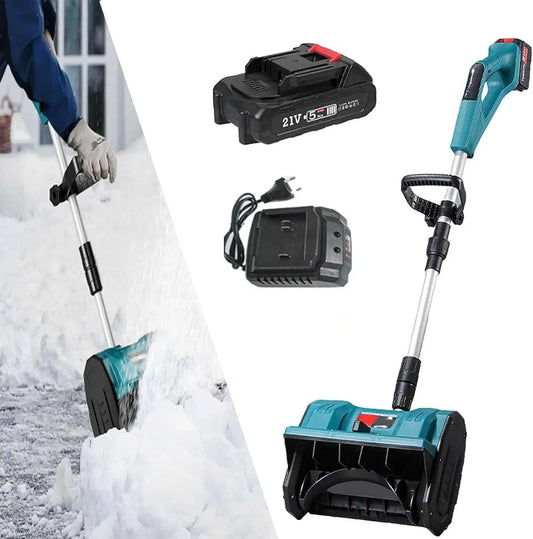 2Xbattery Batterie, 33 Cm, sans fil, RayGenius Pelle à Neige éLectrique sans Fil，Pelle à Neige sans Fil Et sans Balai avec Batterie